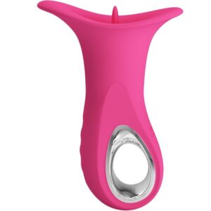 High Tech-Clyde Vibratore Orale con Lingua Vibrante, 12 Vibrazioni — PRETTY LOVE · Vibratori (imaginea 2)