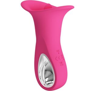 High Tech-Clyde Vibratore Orale con Lingua Vibrante, 12 Vibrazioni — PRETTY LOVE · Vibratori (imaginea 4)