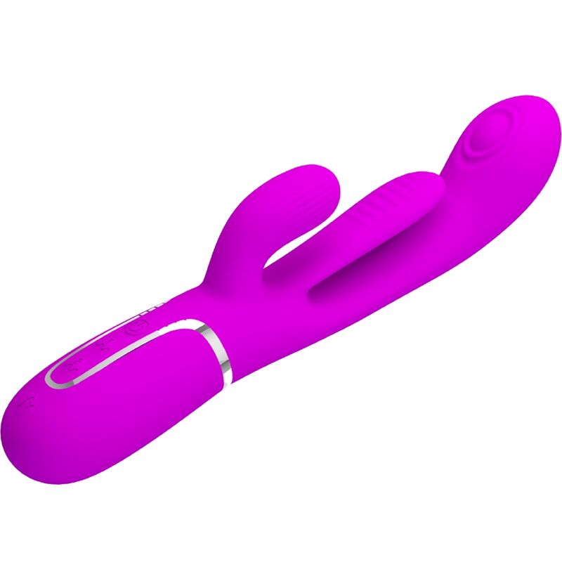 High Tech-Shania Triple Rabbit Vibratore Multifunzione — PRETTY LOVE · Vibratori (immagine 2)