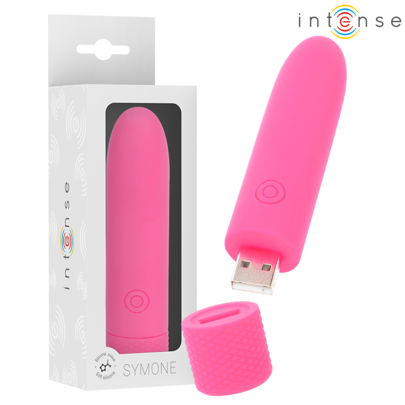 Intense Fun Toys-Symone Bullet Vibratore Usb ricaricabile, 8