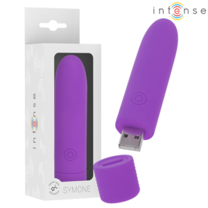 Intense Fun Toys-Symone Bullet Vibratore ricaricabile Usb, 8 323 Intense Fun Toys-Symone Bullet Vibratore ricaricabile Usb, 8