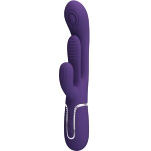High Tech-Shania Triple Rabbit Vibratore Multifunzione — PRETTY LOVE · Vibratori (immagine 9)