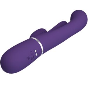 High Tech-Shania Triple Rabbit Vibratore Multifunzione — PRETTY LOVE · Vibratori (immagine 12)