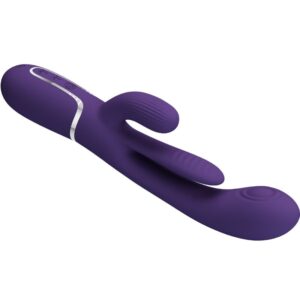 High Tech-Shania Triple Rabbit Vibratore Multifunzione — PRETTY LOVE · Vibratori (immagine 14)