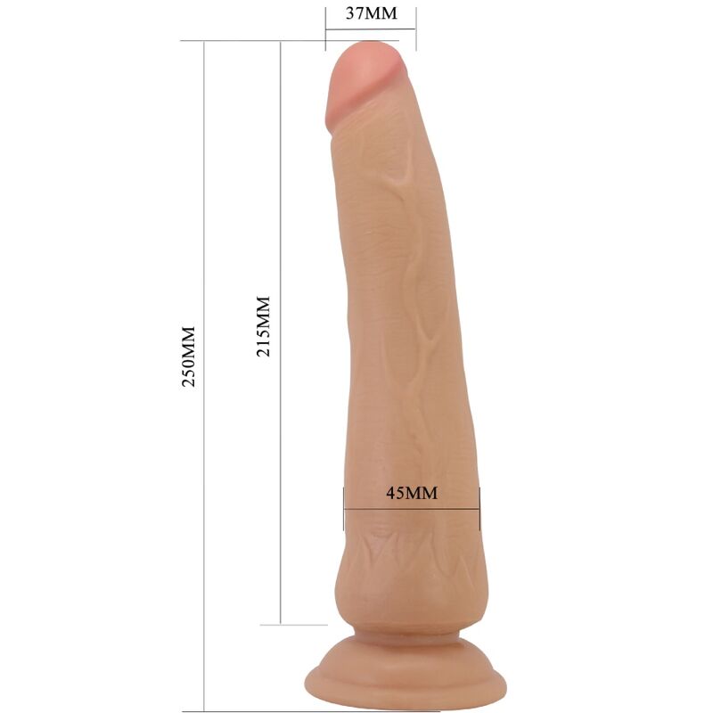 Dildos-Tiemeyer Dildo Realistico 25 cm Flesh-TPR, Impermeabile 2 Dildos-Tiemeyer Dildo Realistico 25 cm Flesh-TPR, Impermeabile — PRETTY LOVE · Dildo & Stimolatori (imaginea 2)