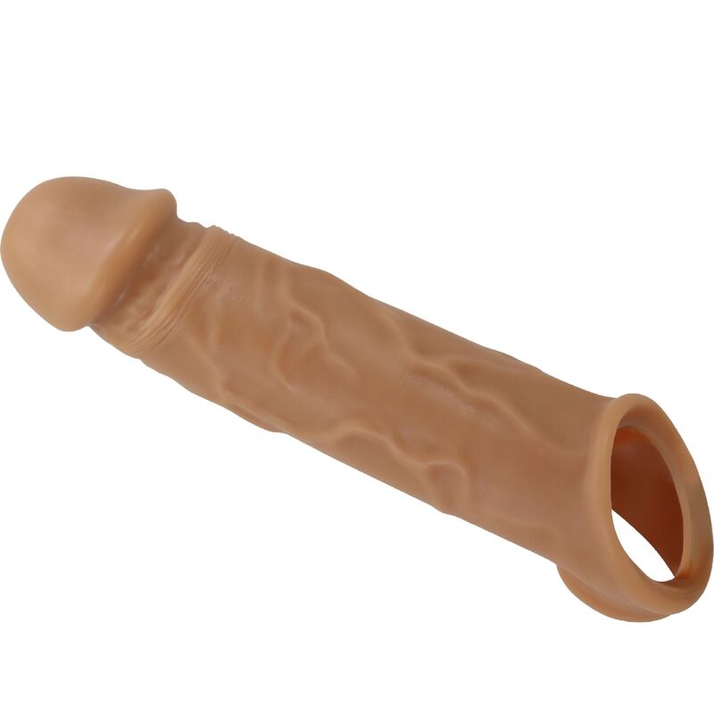 For Him-Guaina per pene Aspetto Pelle Realistica, Colore Nudo 1 For Him-Guaina per pene Aspetto Pelle Realistica, Colore Nudo — PRETTY LOVE · Anelli & Guaine per pene
