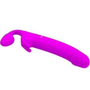 High Tech-Zanini Strapless Strap-on 10 Vibrazioni Viola-Silicone, 10 12 High Tech-Zanini Strapless Strap-on 10 Vibrazioni Viola-Silicone, 10 — PRETTY LOVE · Dildo & Stimolatori (imaginea 3)