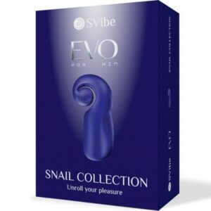 Snail Vibe-Evo for Him Masturbatore Maschio Slide Nroll Blu · Masturbatori (imaginea 5)