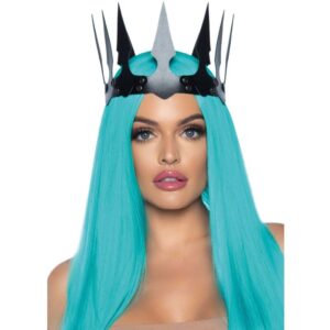 Leg Avenue Accessories-Corona Malefica in Pelle Sintetica