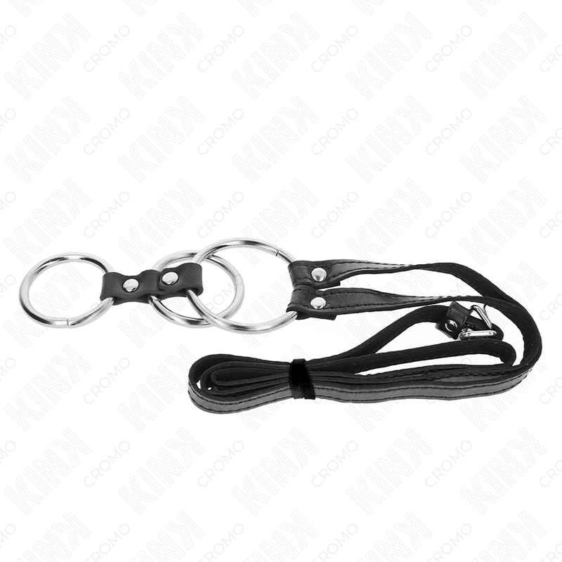 Kink Ring Power-Anello in metallo Triplo per Pene 3.8 cm a 5 cm 2 Kink Ring Power-Anello in metallo Triplo per Pene 3.8 cm a 5 cm · Accessori BDSM (imaginea 2)