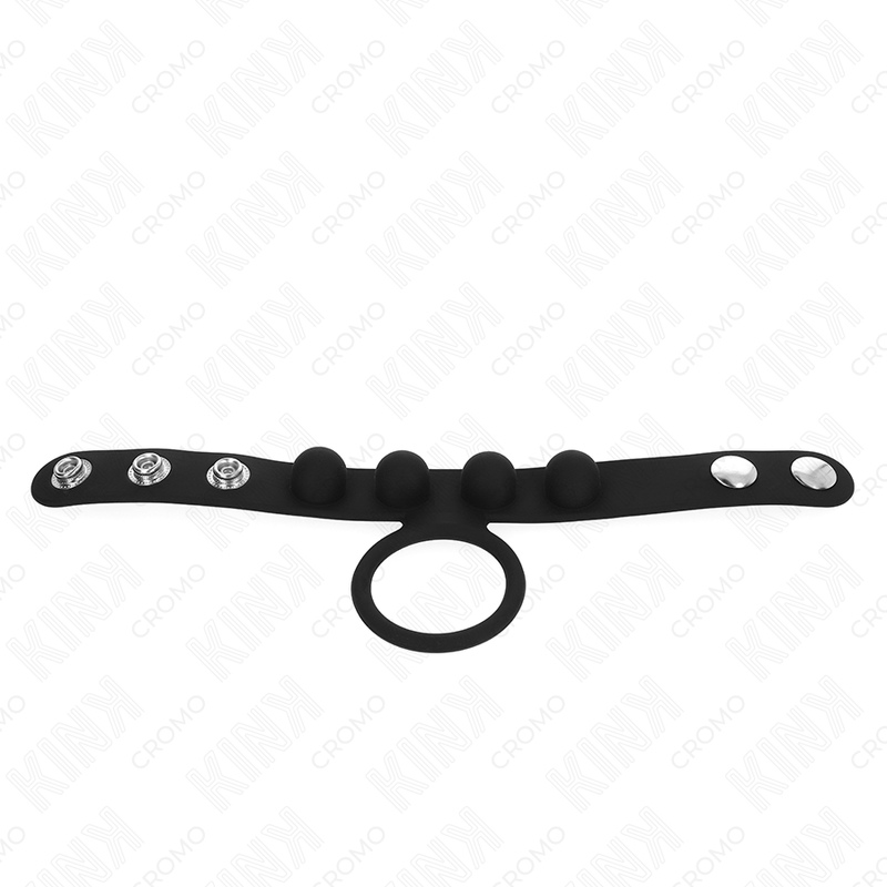 Kink Ring Power-Anello Pene in Pelle 3.5 cm con Chiusura tramite 2 Kink Ring Power-Anello Pene in Pelle 3.5 cm con Chiusura tramite · Accessori BDSM (imaginea 2)