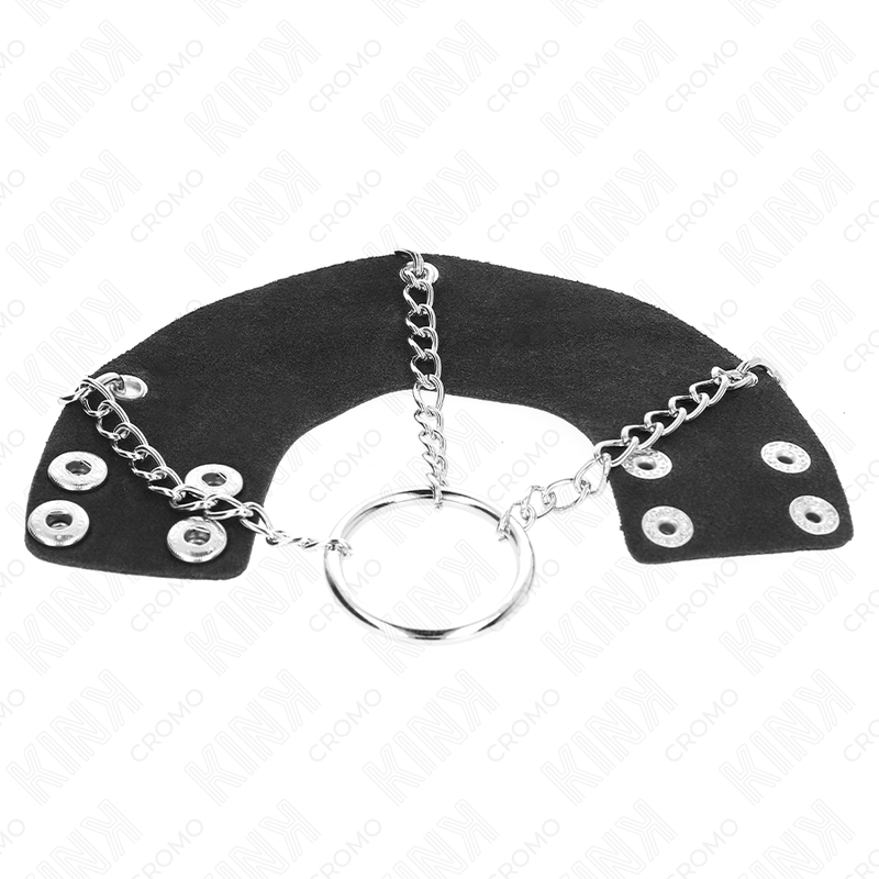 Kink Ring Power-Anello per il pene 4 cm Catena 7 cm Metallo con cinturino 2 Kink Ring Power-Anello per il pene 4 cm Catena 7 cm Metallo con cinturino · Accessori BDSM (imaginea 2)