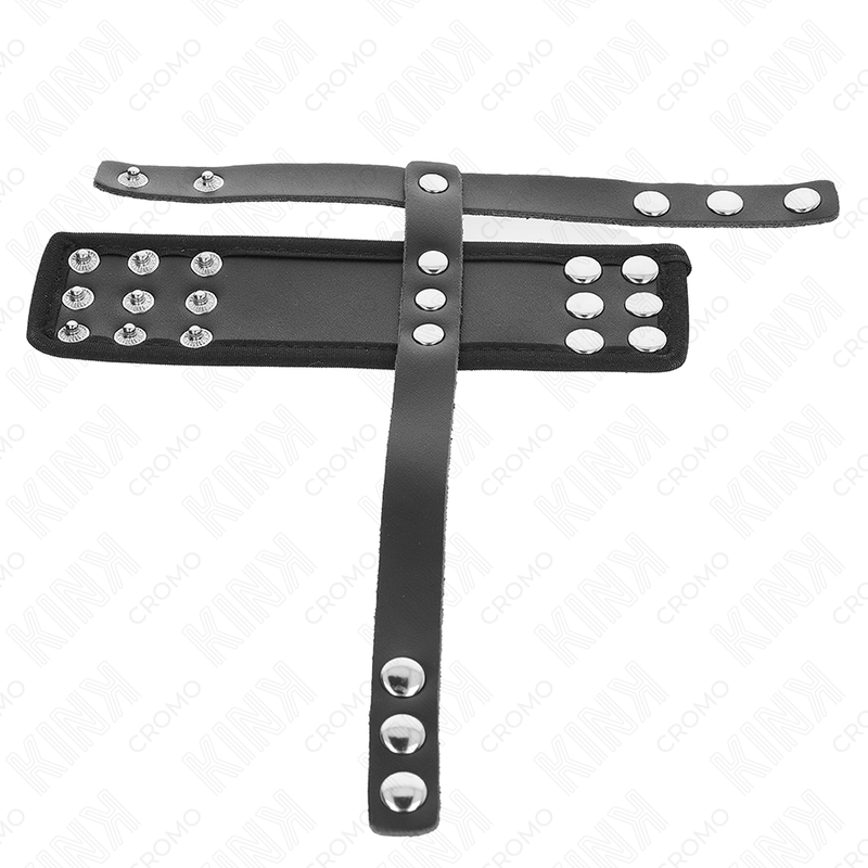 Kink Ring Power-Anello gabbia per pene in pelle con cinturino 2 Kink Ring Power-Anello gabbia per pene in pelle con cinturino · Accessori BDSM (imaginea 2)