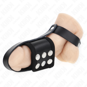 Kink Ring Power-Anello gabbia per pene in pelle con cinturino 10 Kink Ring Power-Anello gabbia per pene in pelle con cinturino · Accessori BDSM (imaginea 5)