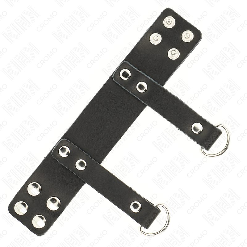 Kink Ring Power-Anello per il pene con anelli a forma di "d" 18.5 cm · Accessori BDSM (immagine 3)
