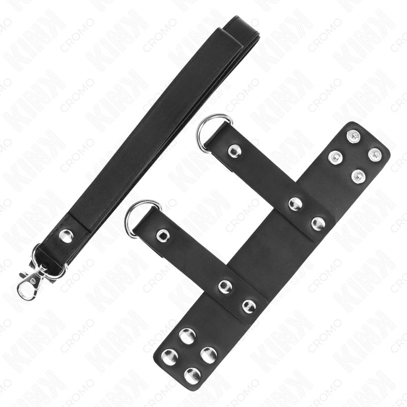 Kink Ring Power-Anello per il pene con cinturino regolabile in pelle 2 Kink Ring Power-Anello per il pene con cinturino regolabile in pelle · Accessori BDSM (imaginea 2)