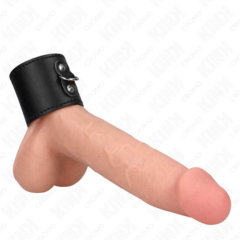 Kink Ring Power-Anello Pene in pelle con chiusura a pressione 1 Kink Ring Power-Anello Pene in pelle con chiusura a pressione · Accessori BDSM