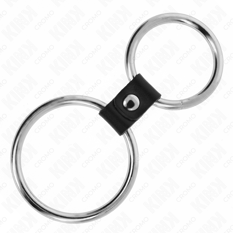Kink Ring Power-Anelli Penieni Metallici Doppio 3.7 cm a 5 cm 4 Kink Ring Power-Anelli Penieni Metallici Doppio 3.7 cm a 5 cm · Accessori BDSM (imaginea 4)