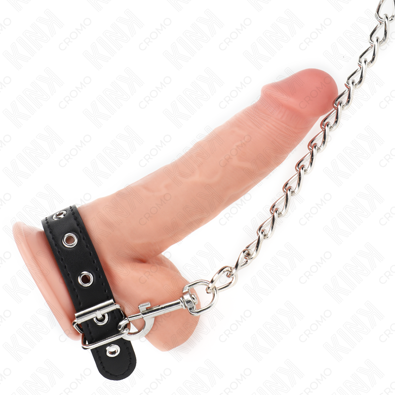 Kink Ring Power-Anello per il pene in pelle con cinghia 21.5 X 2 3 Kink Ring Power-Anello per il pene in pelle con cinghia 21.5 X 2 · Accessori BDSM (imaginea 3)