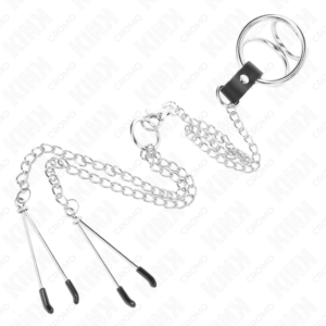 Kink Ring Power-Tripla Anello in metallo Cromato per Pene 3 cm 7 Kink Ring Power-Tripla Anello in metallo Cromato per Pene 3 cm · Accessori BDSM (imaginea 3)