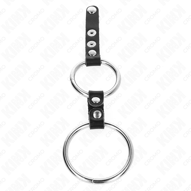Kink Ring Power-Anello Doppio per Pene 3.8 cm Fino a 5 cm · Accessori BDSM (imaginea 4)