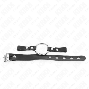 Kink Ring Power-Anello in pelle per il pene con chiusura · Accessori BDSM (imaginea 2)