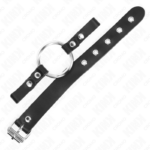 Kink Ring Power-Anello in pelle per il pene con chiusura · Accessori BDSM
