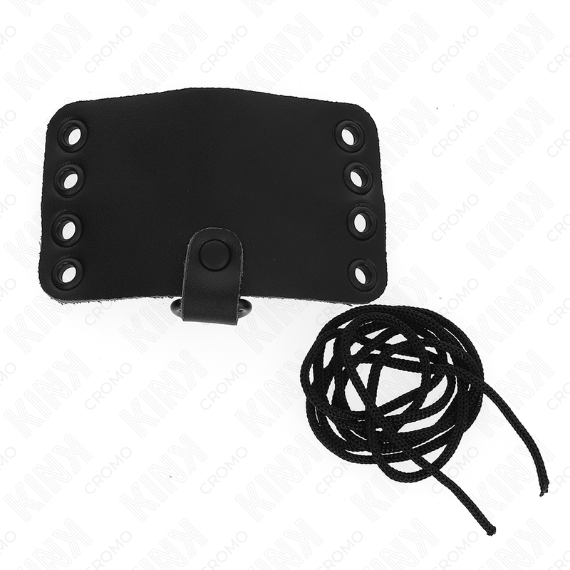 Kink Ring Power-Anello Pene in pelle con chiusura in pizzo 3 Kink Ring Power-Anello Pene in pelle con chiusura in pizzo · Accessori BDSM (imaginea 3)