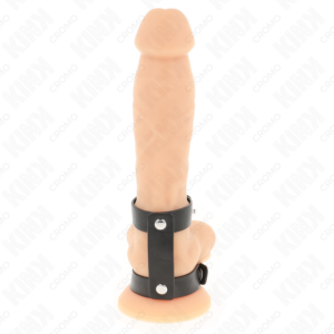 Kink Ring Power-Doppio anello regolabile in pelle per pene 15 Kink Ring Power-Doppio anello regolabile in pelle per pene · Accessori BDSM (imaginea 7)