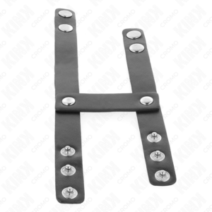Kink Ring Power-Doppio anello regolabile in pelle per pene 13 Kink Ring Power-Doppio anello regolabile in pelle per pene · Accessori BDSM (imaginea 5)