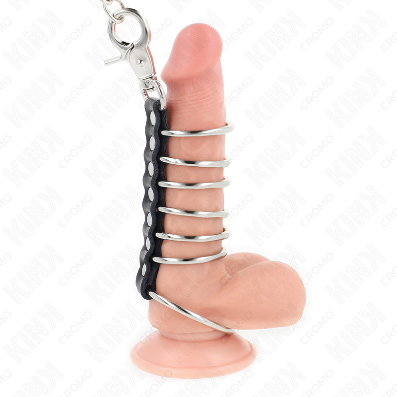 Kink Ring Power-7 Anelli metallici per il pene da 3,8 cm a 5 cm · Accessori BDSM (immagine 2)