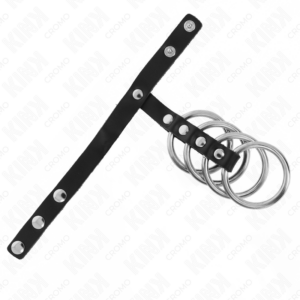 Kink Ring Power-4 Anelli Pene Metallici 3.8 cm Collegati · Accessori BDSM (immagine 3)
