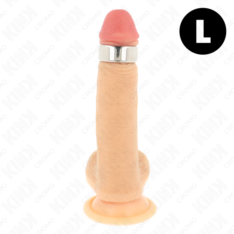 Kink Ring Power-Anello fallico in metallo 3 cm · Accessori BDSM