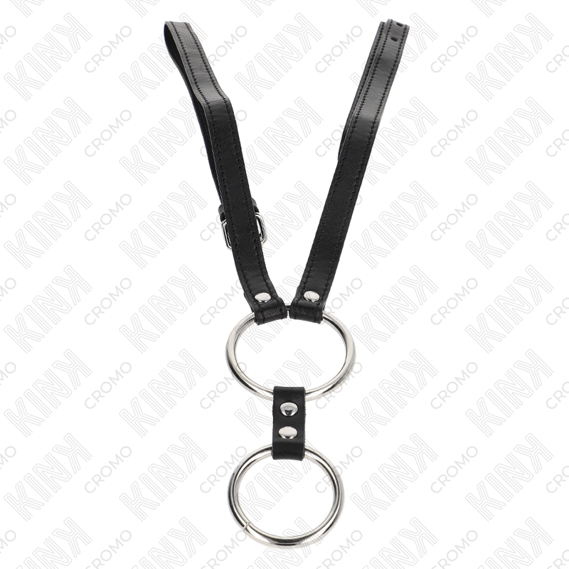 Kink Ring Power-Anello fallico Doppio in metallo 3.8 cm a 5 cm 3 Kink Ring Power-Anello fallico Doppio in metallo 3.8 cm a 5 cm · Accessori BDSM (imaginea 3)