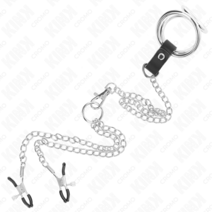 Kink Ring Power-Tripla Anello in metallo Cromato per Pene 3 cm · Accessori BDSM (imaginea 4)