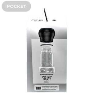 Kiiroo-Masturbator de Buzunar Feel Crystal Transparent · Masturbatoare (imaginea 2)