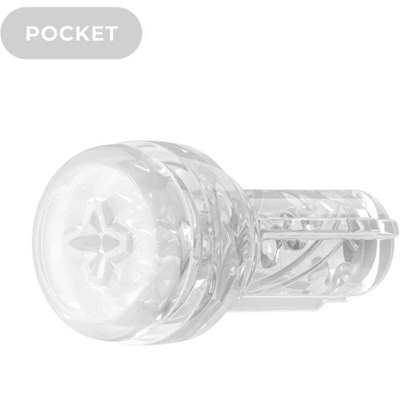 Kiiroo-Masturbatore tascabile Feel Crystal Trasparente · Masturbatori (immagine 4)