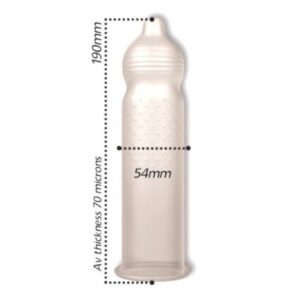 Pasante-Ribs & Dots Intensity Preservativi Textured, 144 Pezzi · Preservativi (imaginea 2)