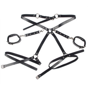 Subblime Fetish-953690 Manette con cinghia Nero One Size · Bondage & Manette (imaginea 7)