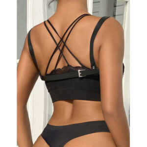Subblime Fetish-953713 Cintura Punk Bondage con Fibbia Metallica · Bondage & Manette (imaginea 3)