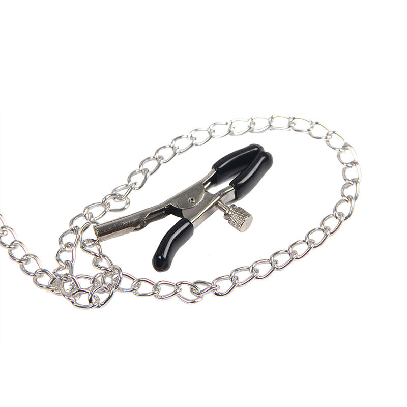 Subblime Fetish-953720 Morsetti per il seno con cinturino in pelle 2 Subblime Fetish-953720 Morsetti per il seno con cinturino in pelle · Accessori BDSM (imaginea 2)