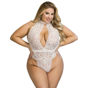 Subblime Bodystockings-953850 Corpo in pizzo Bianco S/M · Lingerie sexy donna (imaginea 6)