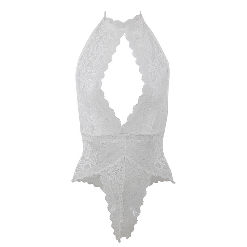 Subblime Bodystockings-953850 Corpo in pizzo Bianco S/M · Lingerie sexy donna (imaginea 9)