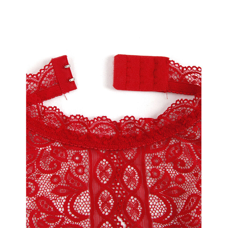 Subblime Bodystockings-953874 Body Open Cup Rosso, S/M 6 Subblime Bodystockings-953874 Body Open Cup Rosso, S/M · Lingerie sexy donna (imaginea 6)