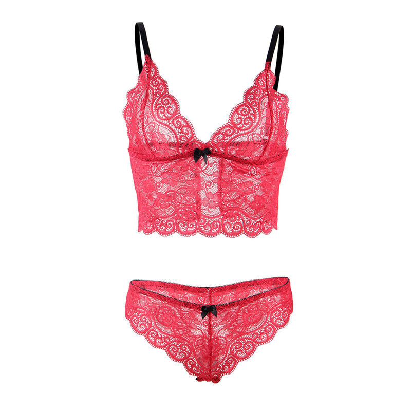 Subblime Sets-953904 Camicia da notte in raso e pizzo + · Lingerie sexy donna (imaginea 4)