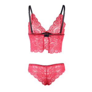 Subblime Sets-953904 Camicia da notte in raso e pizzo + · Lingerie sexy donna (imaginea 6)