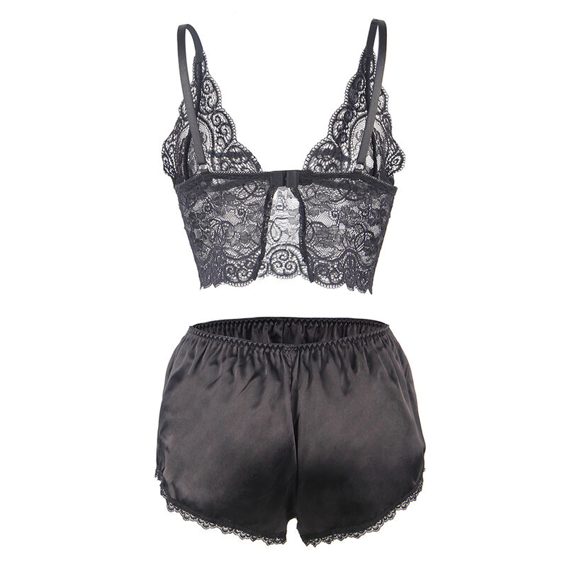 Subblime Sets-953911 Camicia da notte in seta e pizzo · Lingerie sexy donna (immagine 5)
