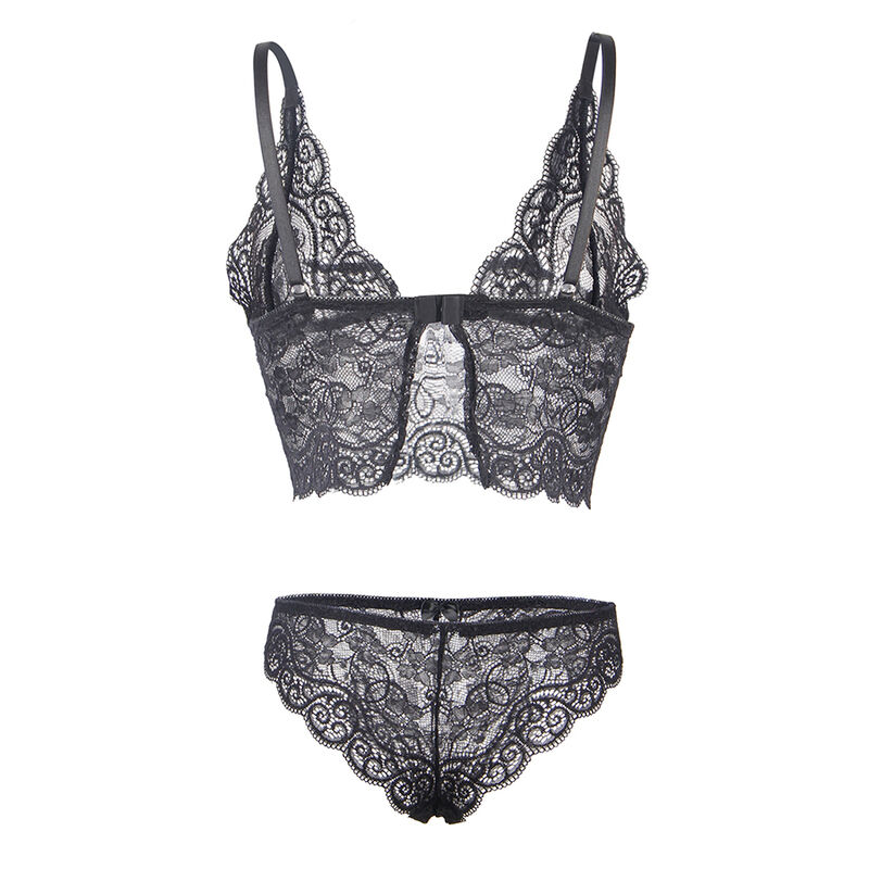 Subblime Sets-953911 Camicia da notte in seta e pizzo · Lingerie sexy donna (immagine 6)
