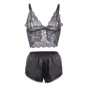 Subblime Sets-953911 Camicia da notte in seta e pizzo · Lingerie sexy donna (immagine 7)