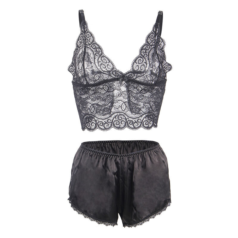 Subblime Sets-953911 Camicia da notte in seta e pizzo · Lingerie sexy donna (immagine 7)